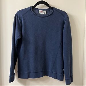 Fjallraven Blue Crewneck Pullover Sweatshirt Men’s Size Medium